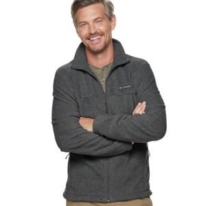 Columbia fleece zip up jacket